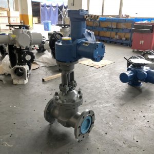 礦用電動閥門MKZ941H-40 DN150防爆（礦山、冶